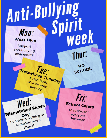 Anti-bully Spirit Week
