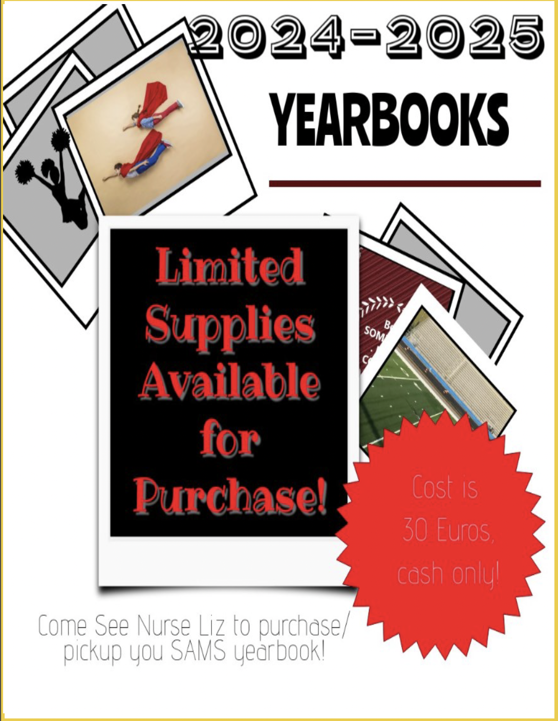 Yearbook sales 